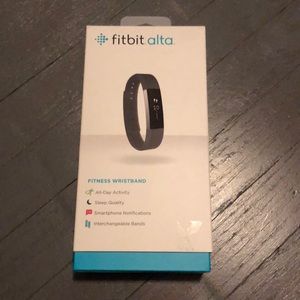 Black Fitbit Alta